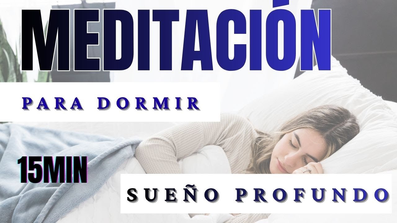 MEDITACIÓN para DORMIR | DESCANSAR y entregarse al SUEÑO PROFUNDO