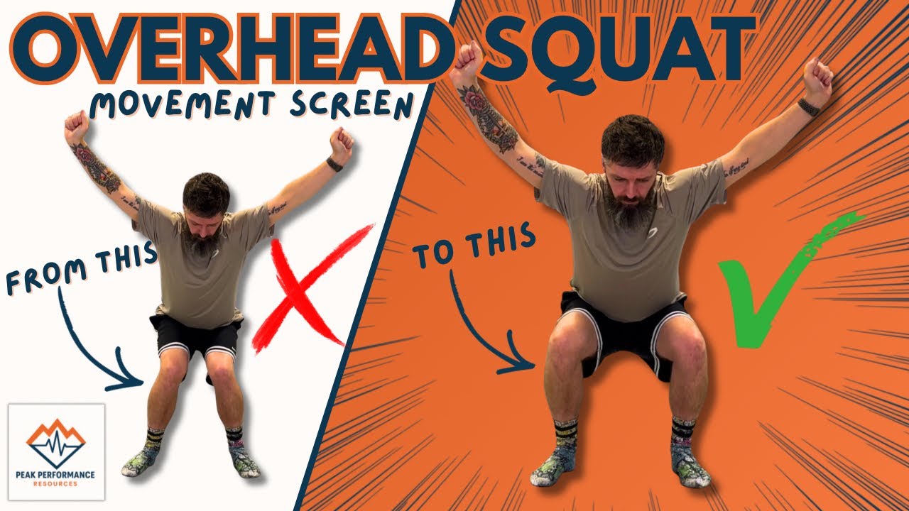 Overhead Squat Assessment: 6 Common Faults & How to Fix Them