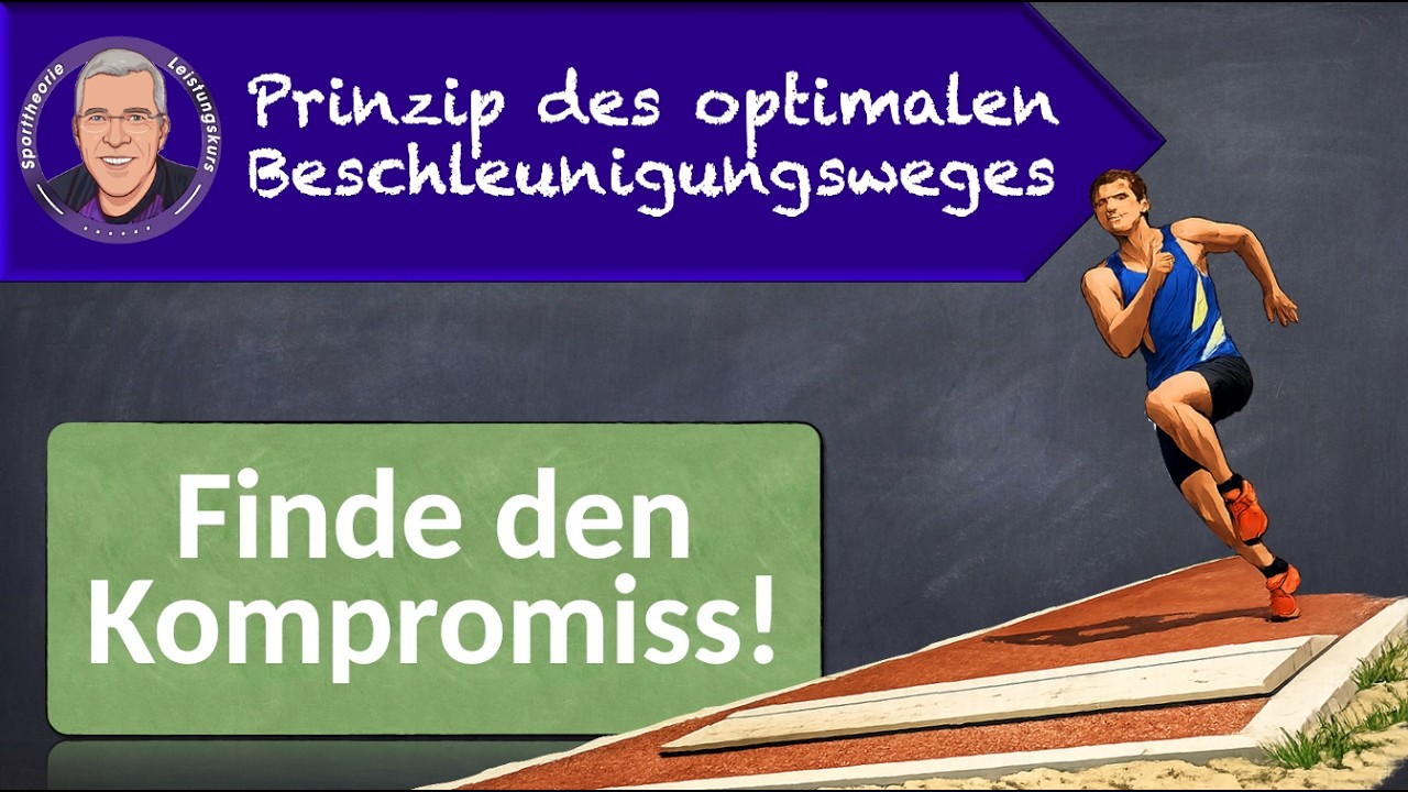 Das biomechanische Prinzip des optimalen Beschleunigungsweges