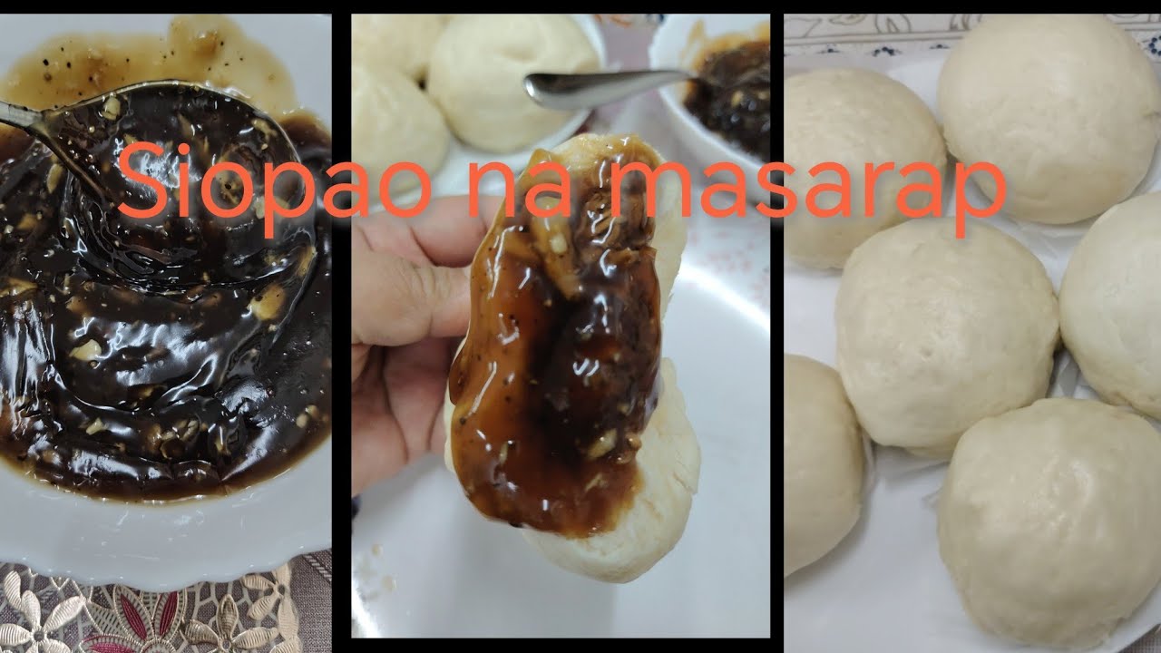 Ang Masarap Na siopao Pilipino recipe. 