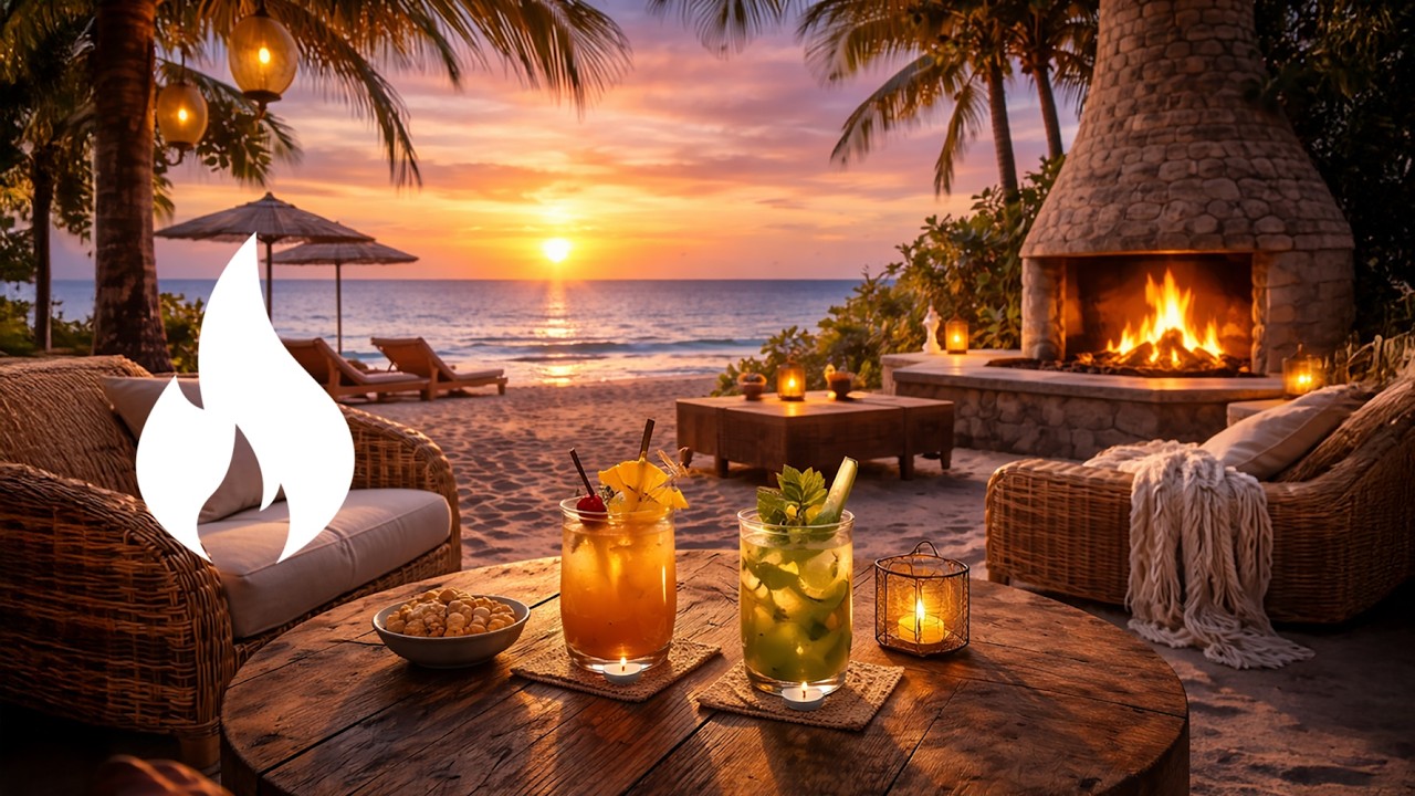 Fireplace Sounds 2 Hours 🔥 Crackling Fire for Sleep, Relaxation & Stress Relief