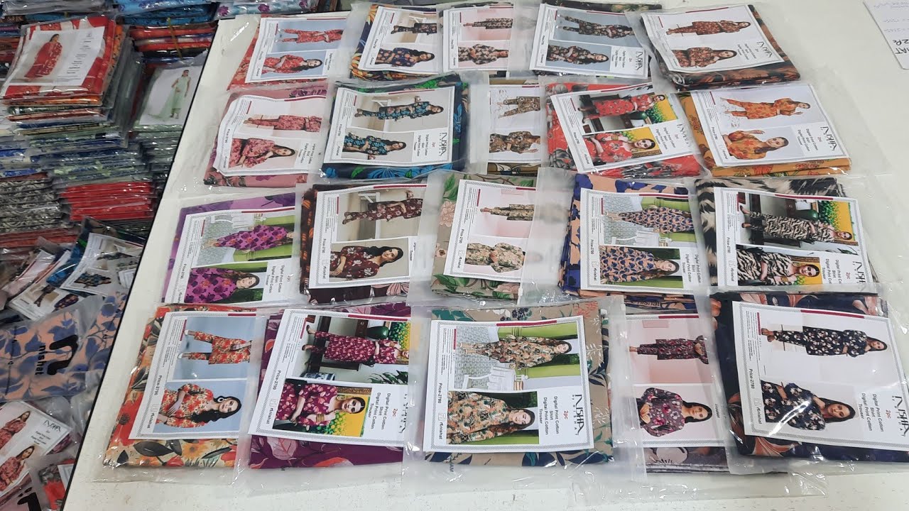 100% SOOTI COTTON LAWN | NISHA BY NISHAT ALLOVER 2pc PRINTED | WHOLESALE RATE