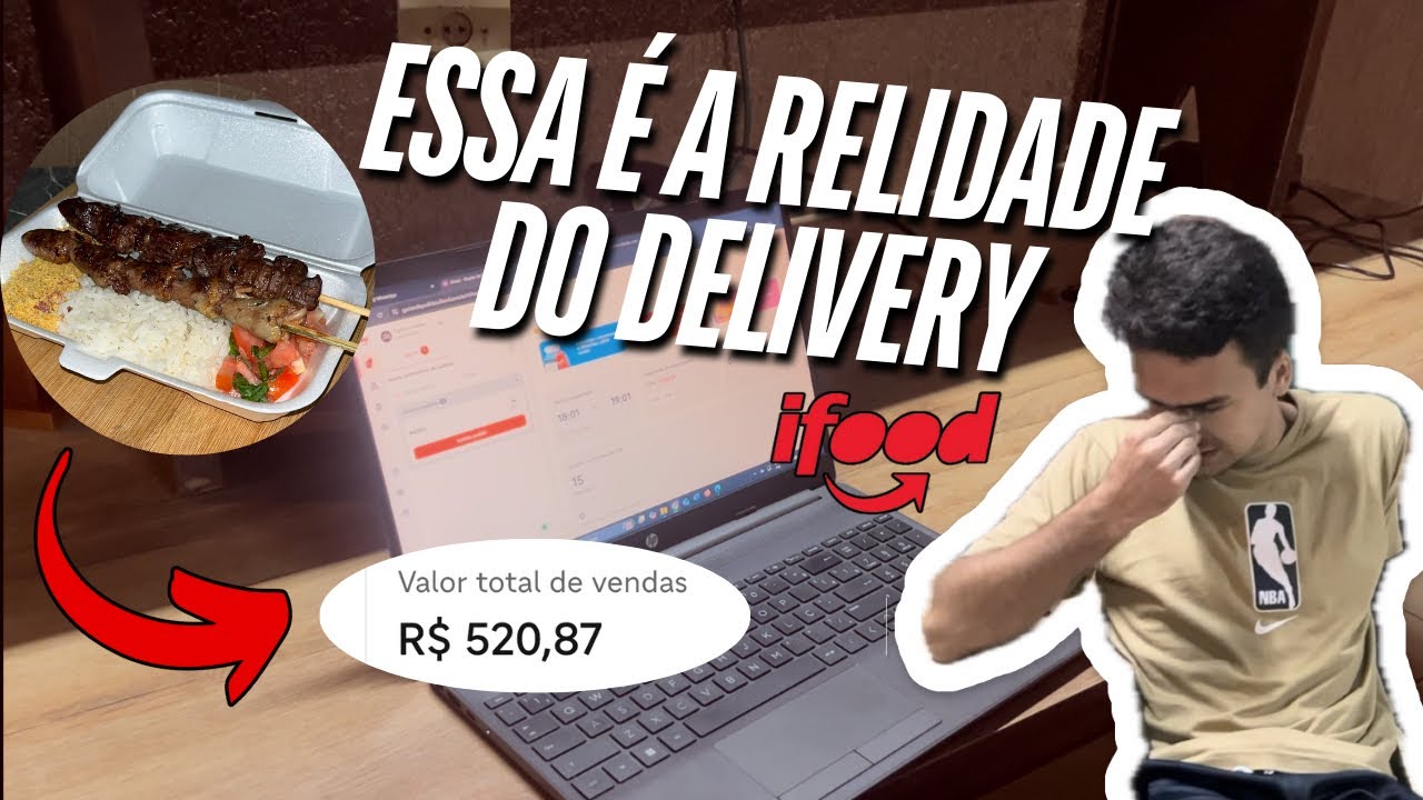ABRI UM DELIVERY DE ESPETOS EM CASA COM MEU AMIGO