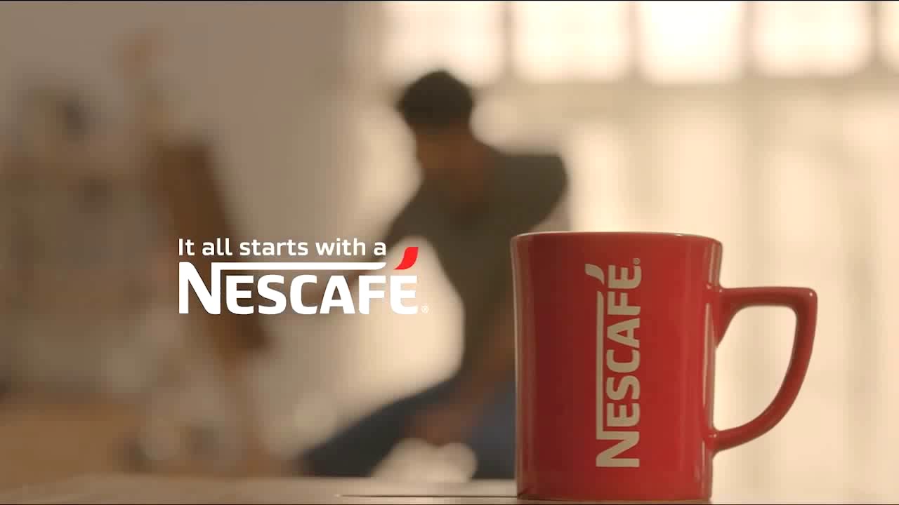 It all starts with a Nescaf&eacute;