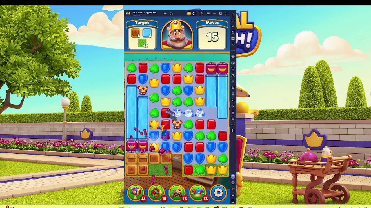 Royal Match Level 144 🏰 | Step-by-Step F2P Walkthrough with Full Audio Tips & Strategy Guide