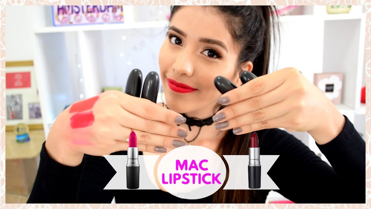 Mi Coleccion de Labiales de MAC | MAC Lipstick Collection 2016