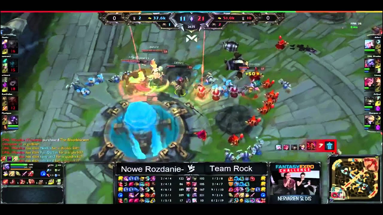 TEAM ROCK Woolite - Tristana Pentakill (MEETUP 2015)