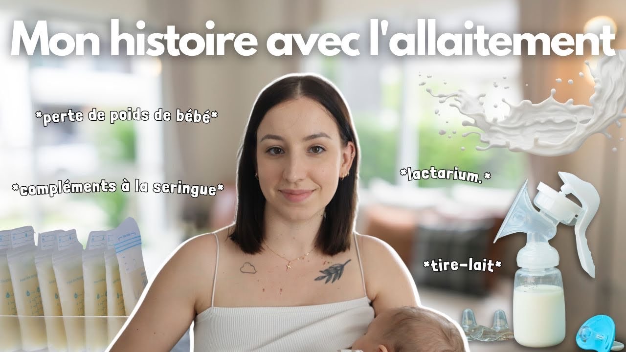 Mon allaitement | les débuts, difficultés, perte de poids, REF, mastite...