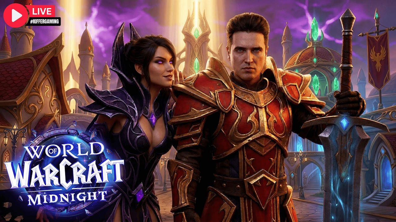 MIDNIGHT - HUNTER 💜 ABER STONED 🗿🥦 E12 | World of WarCraft