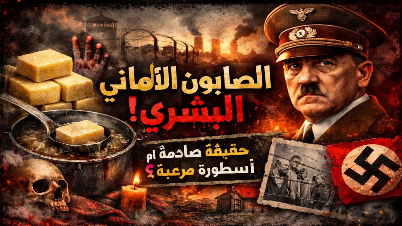 هل فعلاً هتلر صنع صابون من البشر؟... الصابون الألماني... القصة اللي أخفتها ألمانيا عن العالم ! 