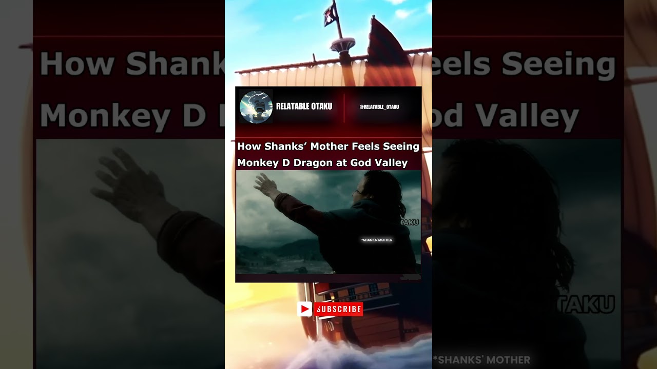 How Shanks&rsquo; Mother Feels Seeing Dragon at God Valley | #onepiece #dragon #shanks #godvalley #shorts