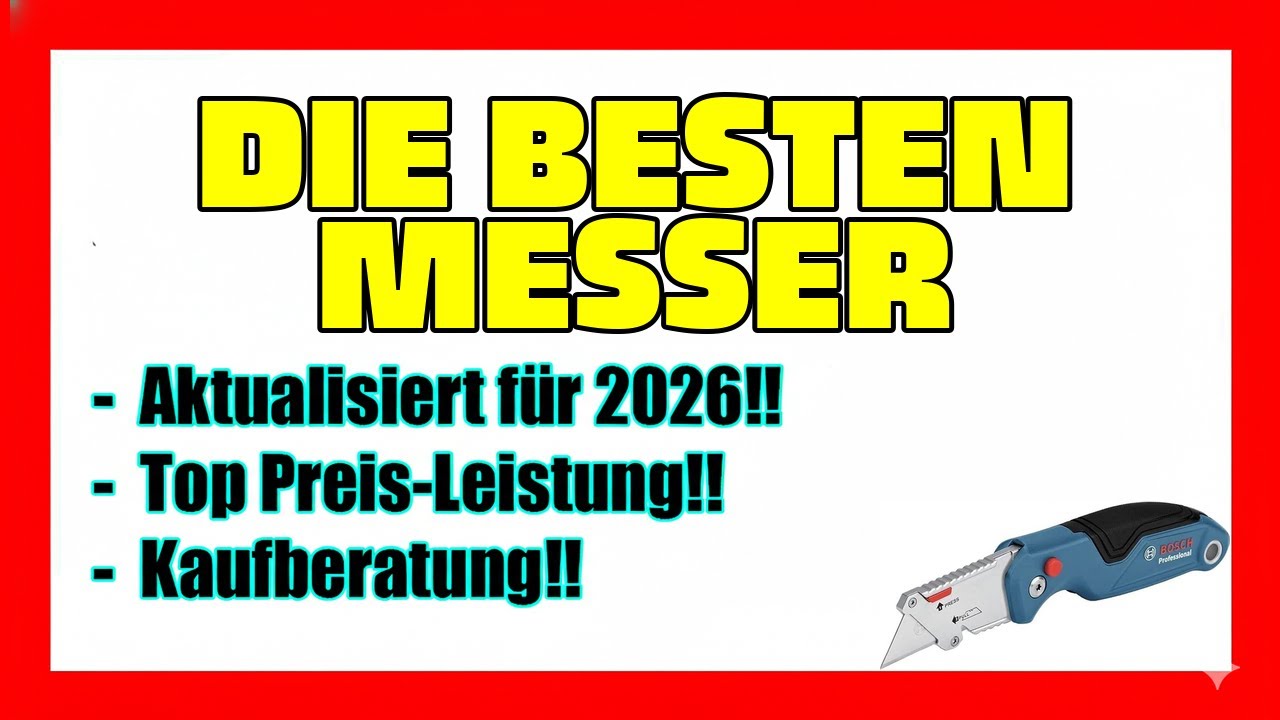 🔥TOP 7 Beste Messer 2026🔥 Beste Messer auf Amazon 🔥
