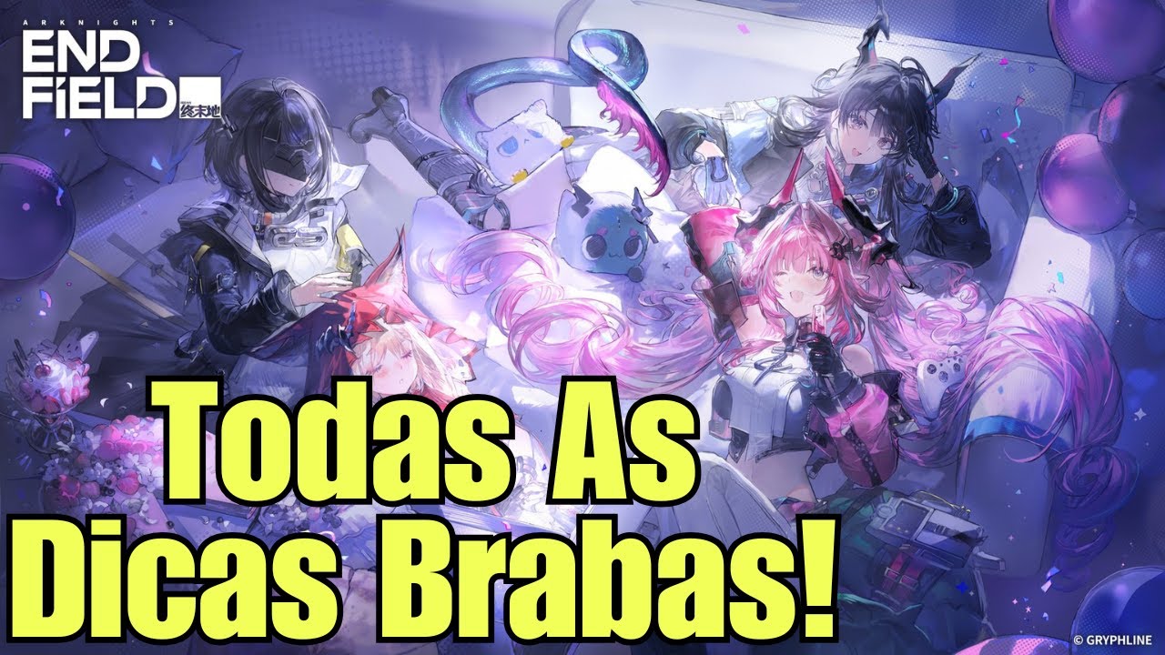 Todas as Dicas Pra Evoluir Rápido! Guia de Iniciante Arknights Endfield!