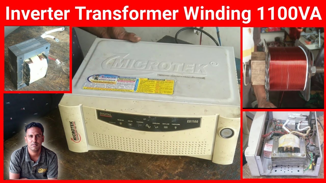EB 1100 Inverter Transformer Winding Full Details | Perfect Engineer