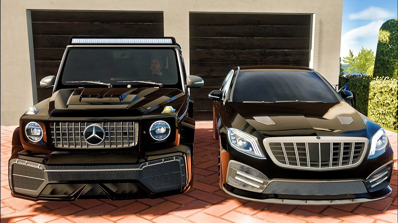 Mafia Mercedes-Benz S65 & G63 AMG - Car Parking Multiplayer 2