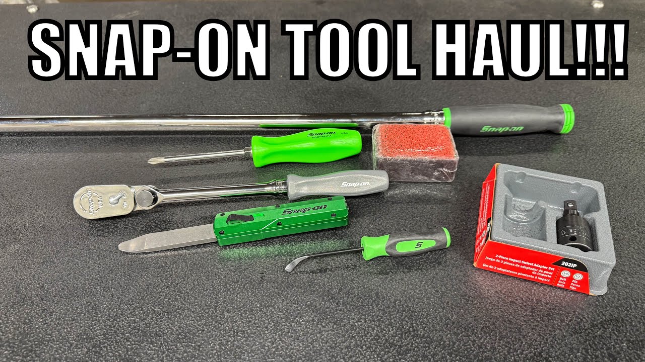 Snap-On tool haul!! #snapontools 