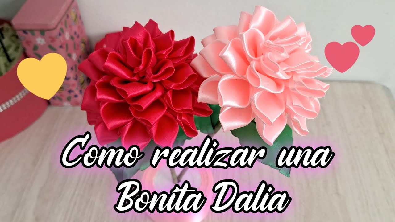 Como realizar una Dalia de liston 