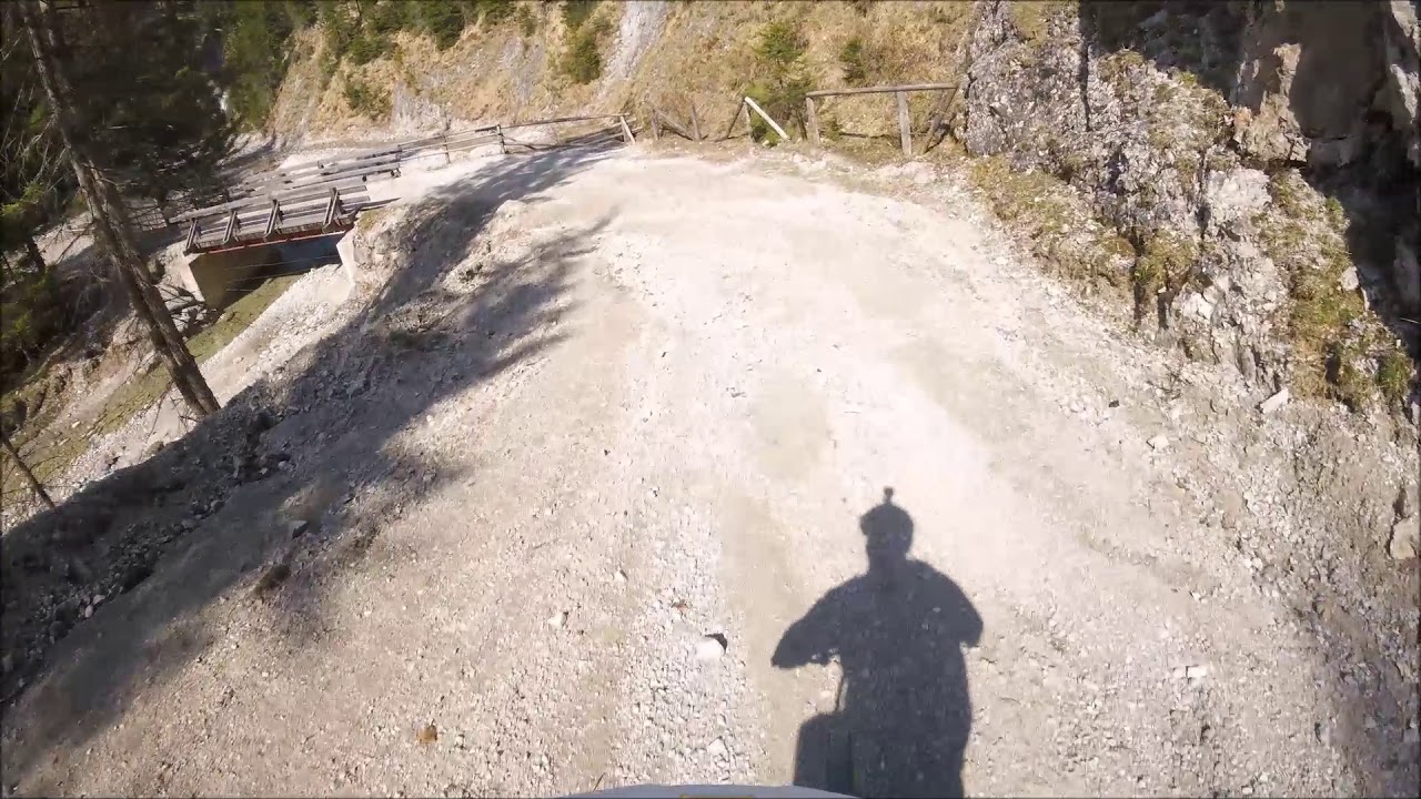 Zur Esterbergalm - Mountainbike runde von Eschenlohe 04/2017