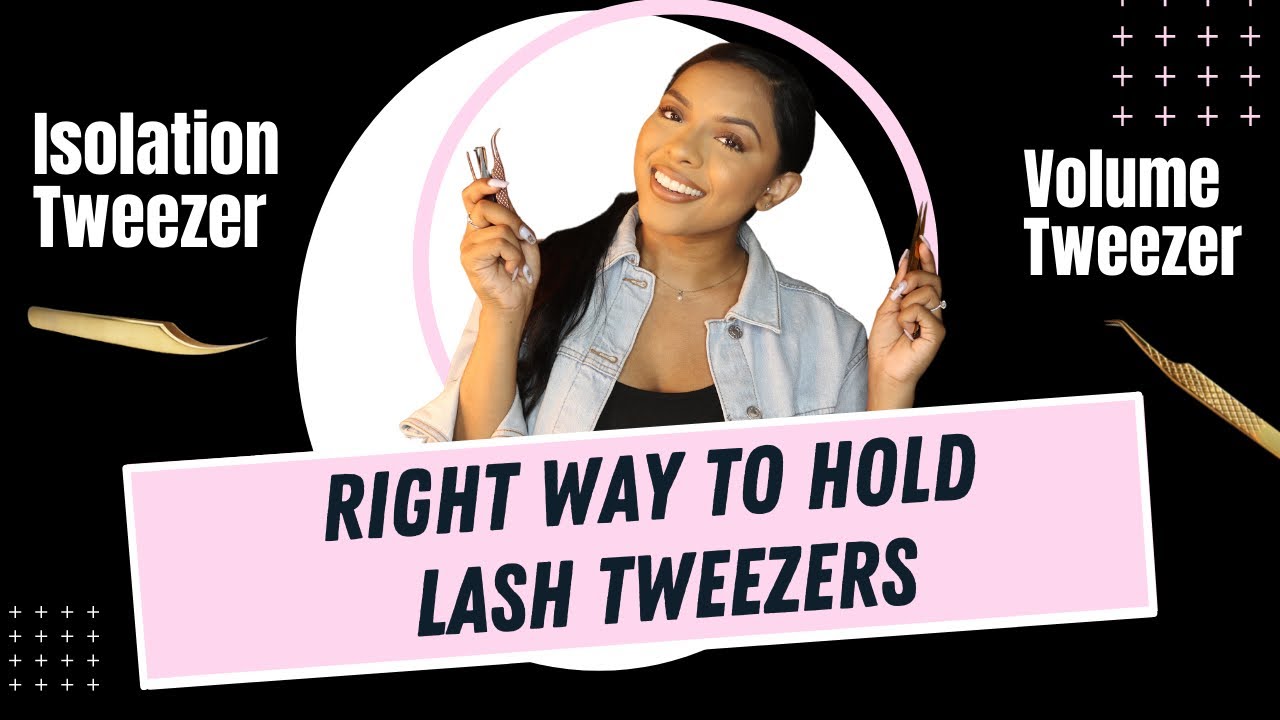 How to: Hold your lash Tweezers | Beginner lash tech tips | Eyelash Extensions