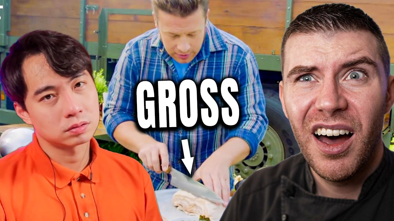 Pro Chef Reacts.. To Uncle Roger NOT LIKING Jamie Oliver's Ramen!