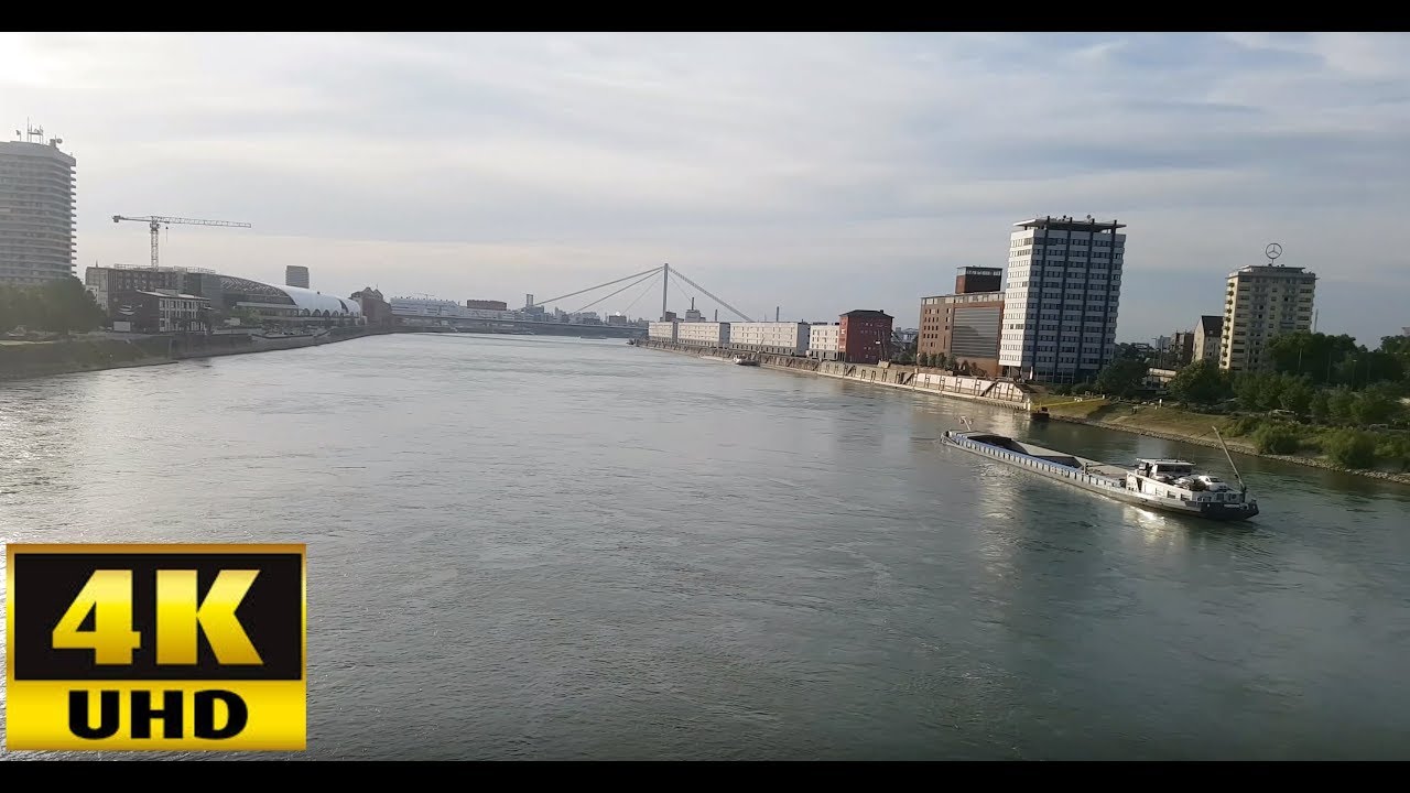 Ludwigshafen am Rhein - Mannheim - 4K UHD Video - Relaxing Music
