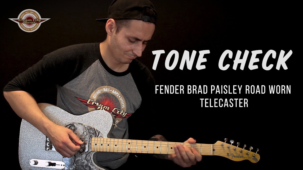 TONE CHECK: Fender Brad Paisley Road Worn Signature Telecaster
