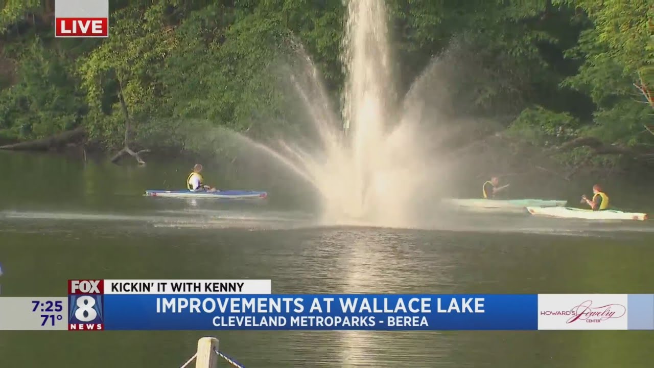 Cleveland Metroparks unveils beautiful 'refresh' at Wallace Lake in Berea