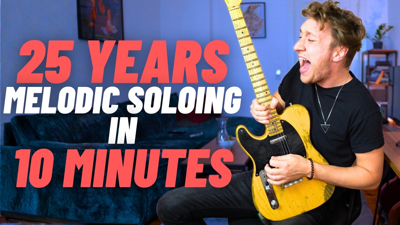 25 Years of Melodic Soloing&hellip; in 10 Minutes