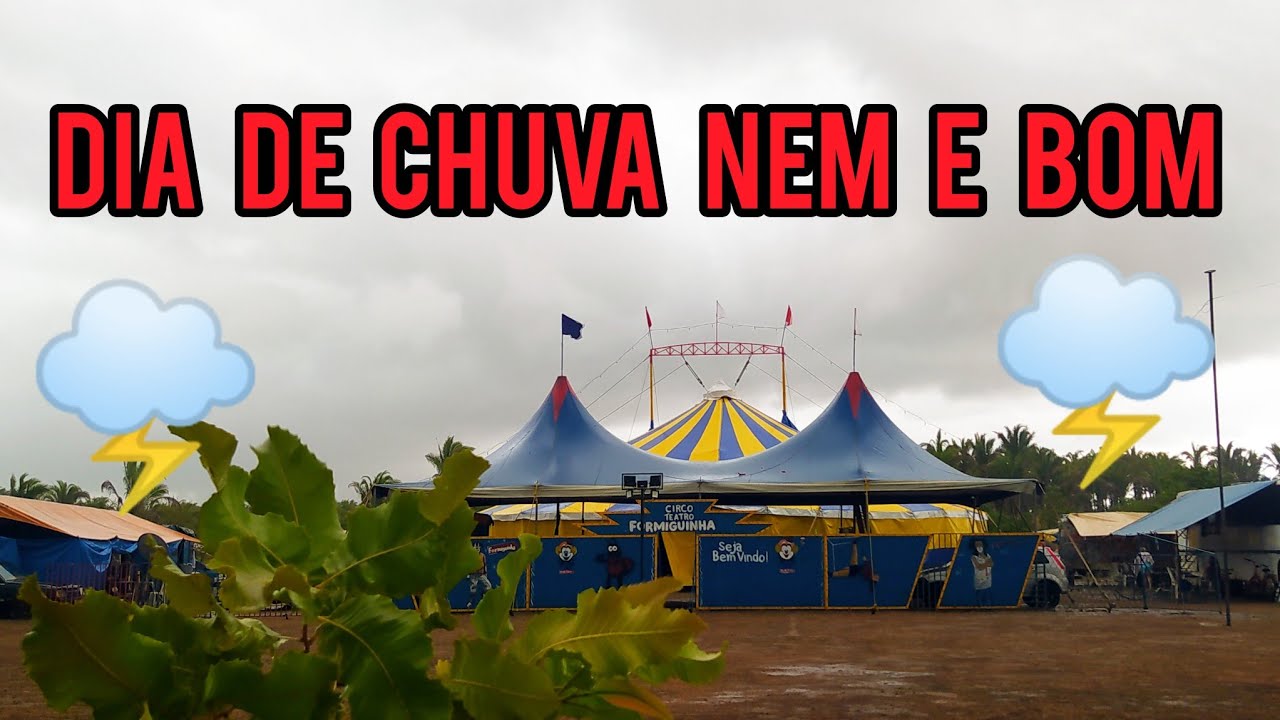 DIA DE CHUVA NEN E BOM 
