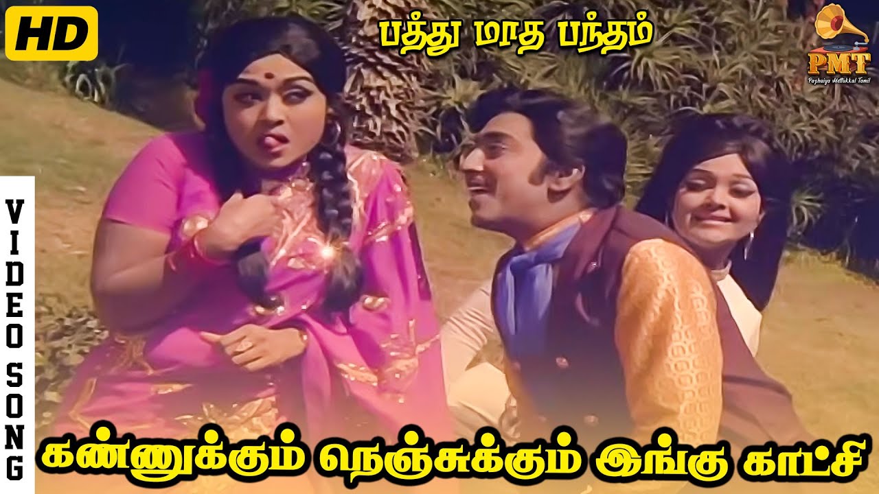 Kannukkum Nenjukkum Ingu Kaatchi | HD Video Song | Muthuraman | Saroja Devi | TMS |  P Susheela