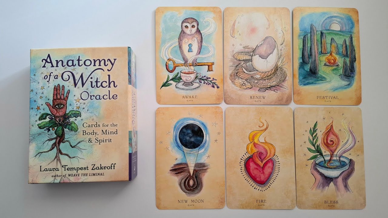 Anatomy of a Witch Oracle. Karty. Książeczka. Przegląd. Prezentacja 🔔PL