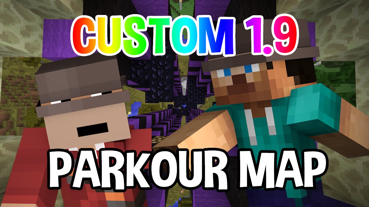 Minecraft: 1.9 PARKOUR MAP (Custom Parkour)
