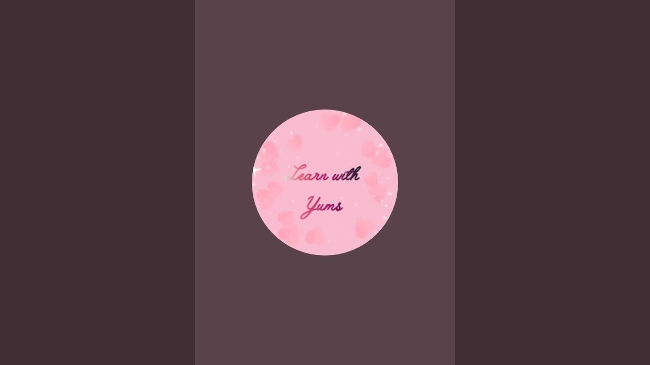 Learn With Yums is live! Introductory live.