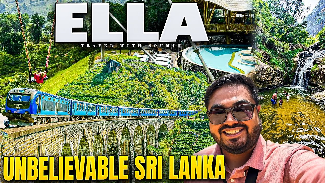 Never thought Sri Lanka is like this! 🤯 | Ella Tourist Places | Bridge, Waterfalls and Adam's Peak