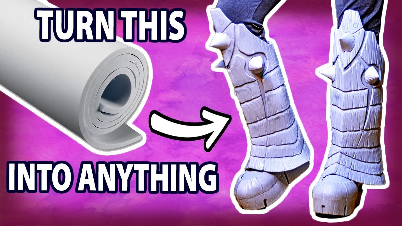 Making Cosplay boots || Monster Hunter armor pt1