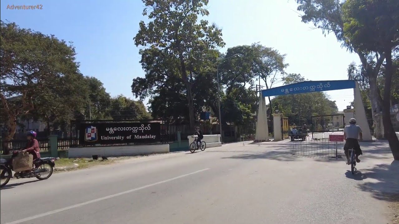 University of Mandalay {만달레이 대학교}, Mandalay, Myanmar - 24th Jan. 2025