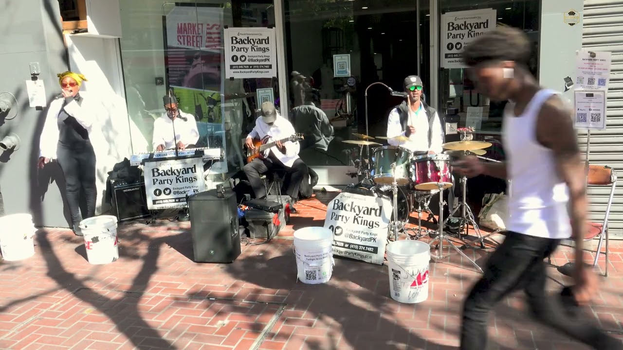 ✨Get Lucky San Francisco lofi jazz with Backyard Party Kings
