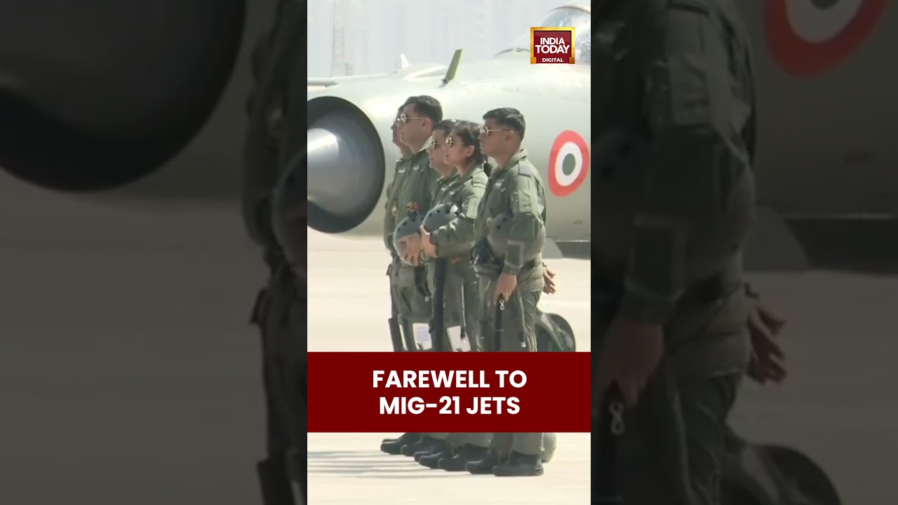 IAF Bids Farewell to Last MiG-21 Squadron at Chandigarh Air Force Station
