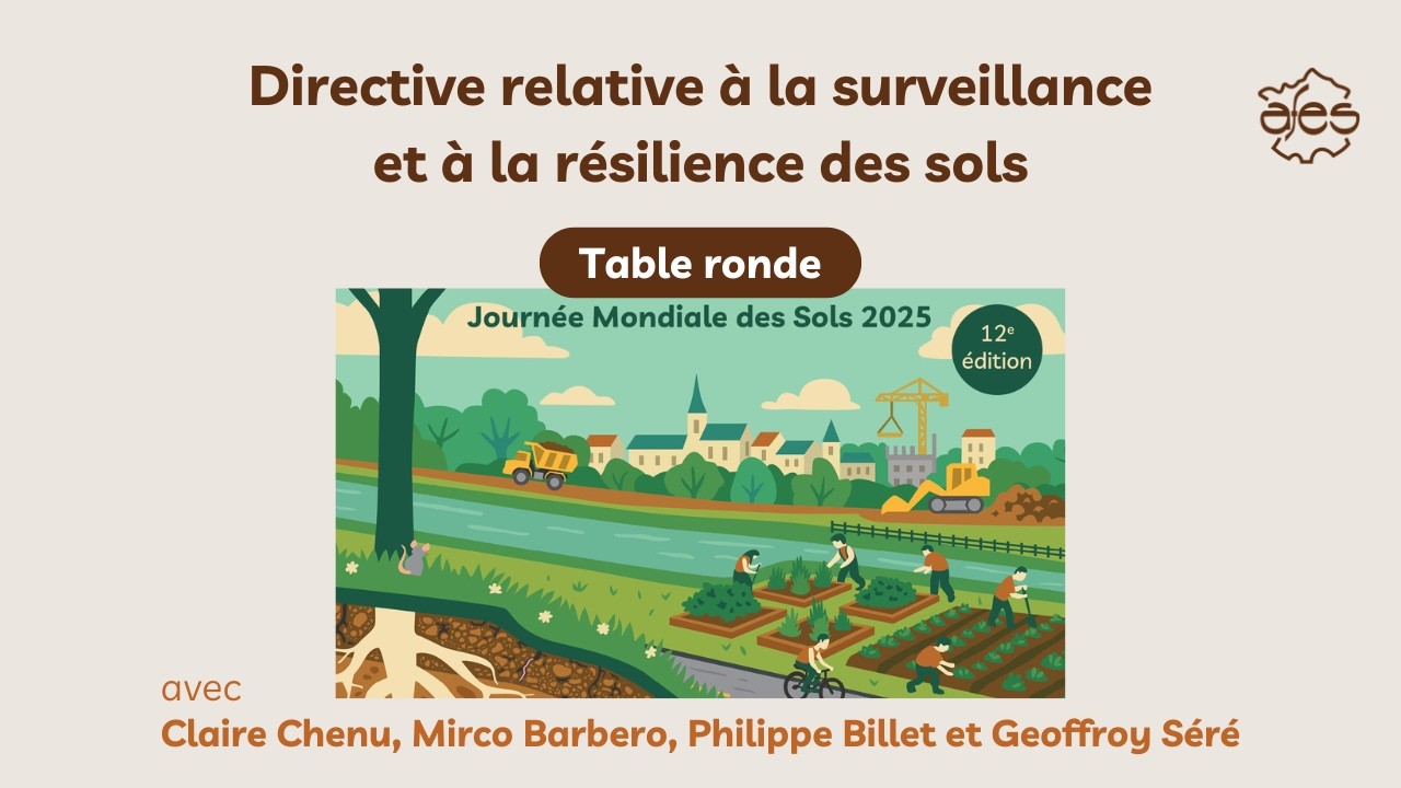 JMS 2025 | Table ronde sur la directive européenne relative à la surveillance et résilience des sols