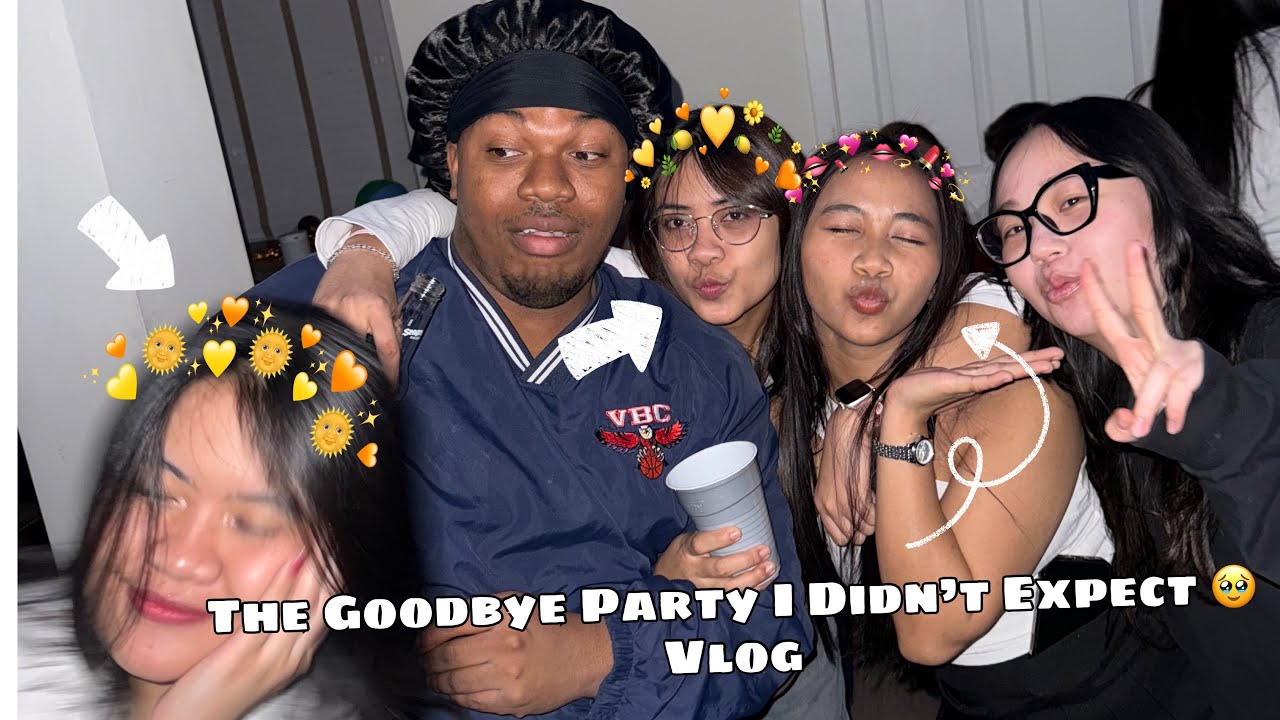 Indonesian 🇮🇩￼ ￼Going Away Party Vlog 🎉 | One Last Night With the Squad 🇺🇸