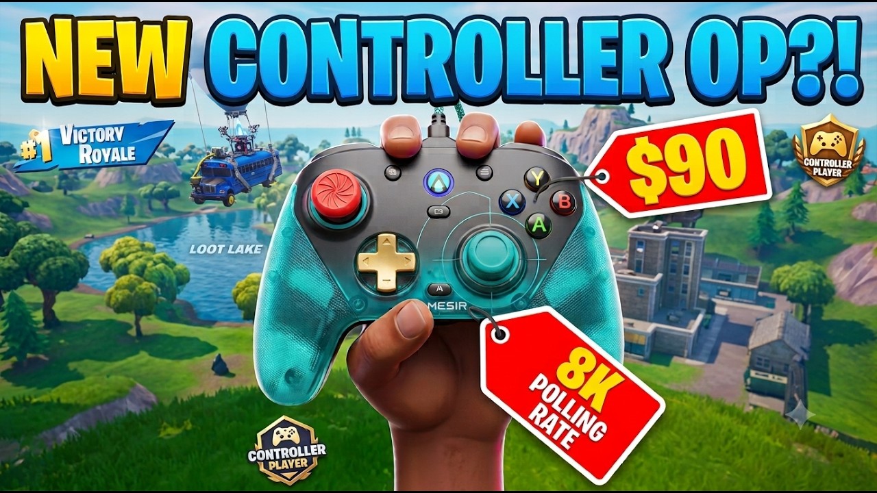 I tested out the Gamesir G7 Pro 8k Controller in Fortnite Reload Ranked...