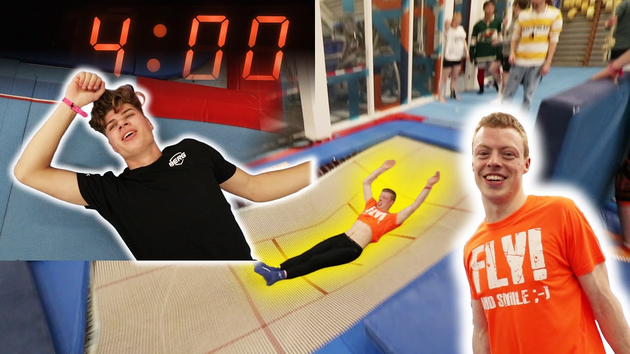 HOOKED 2024 Trampoline Tricks Part 3 - Trampolining Until 4am