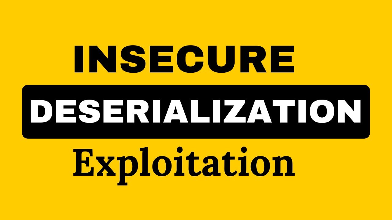 Privilege Escalation via Insecure Deserialization