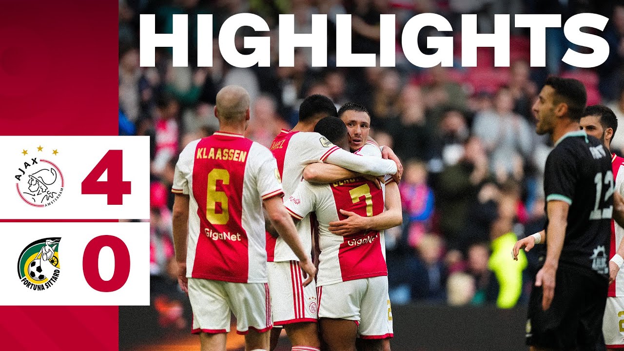 Stevie 🤝 Stevie | Highlights Ajax - Fortuna Sittard | Eredivisie