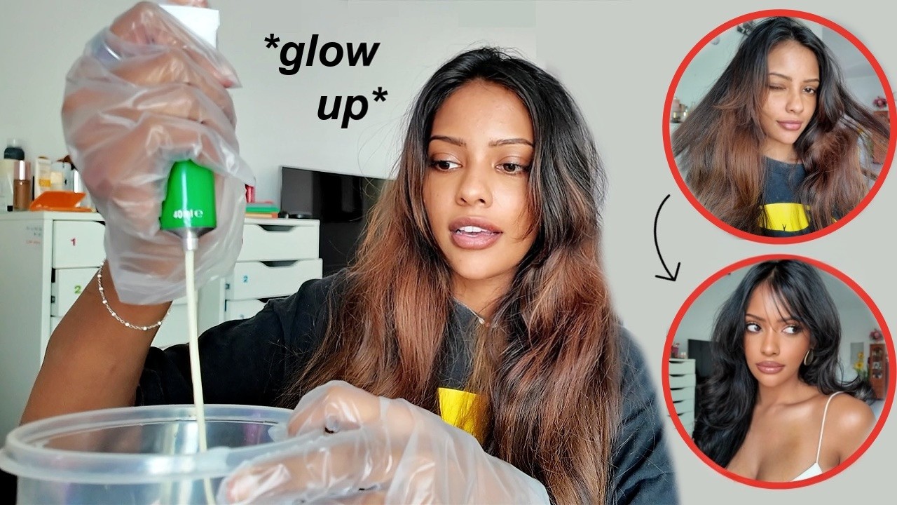 transforming myself from an LA 3 to a Dubai 10 ♡ hair, makeup, clothes etc.