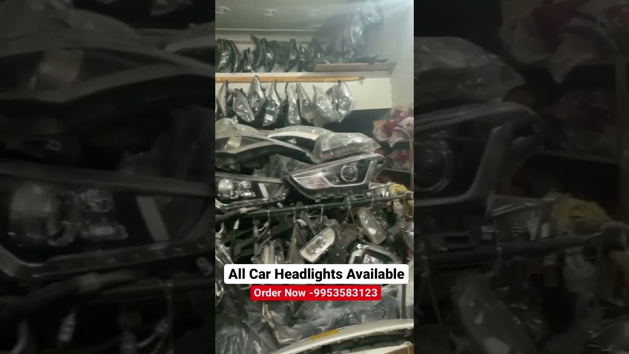 All Type Car Headlights Available | Call/Whatsapp - 9953580200 #shorts #headlight #caraccessories