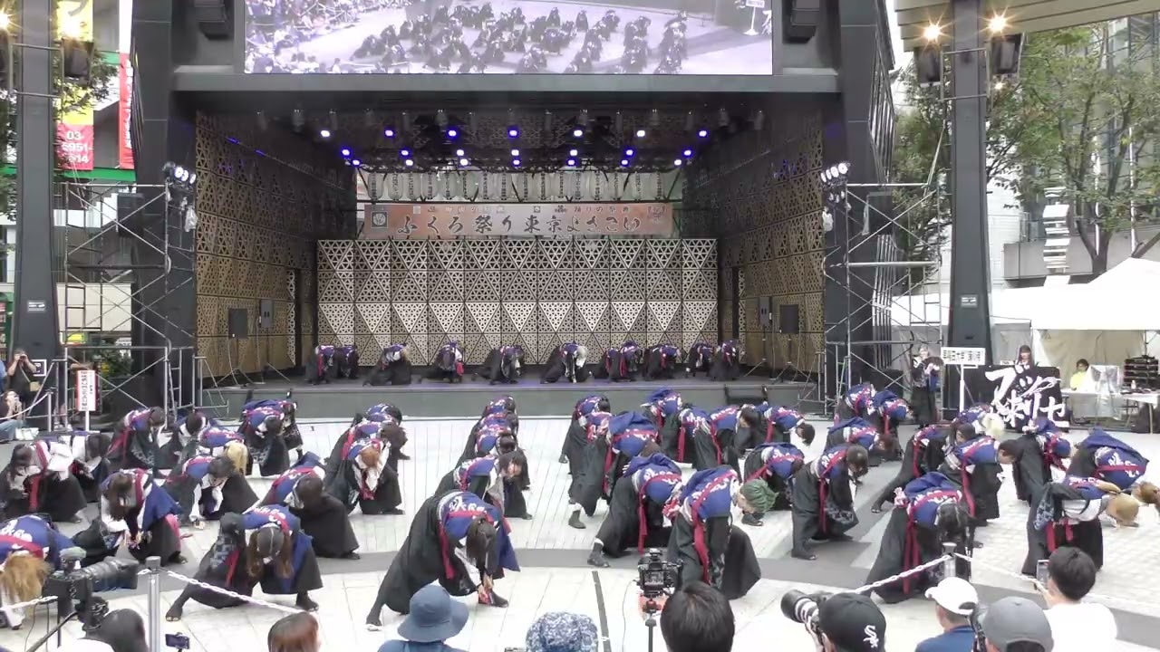 【4K】早稲田大学 踊り侍｜唯我（第26回 東京よさこい 2025/池袋西口公園会場）