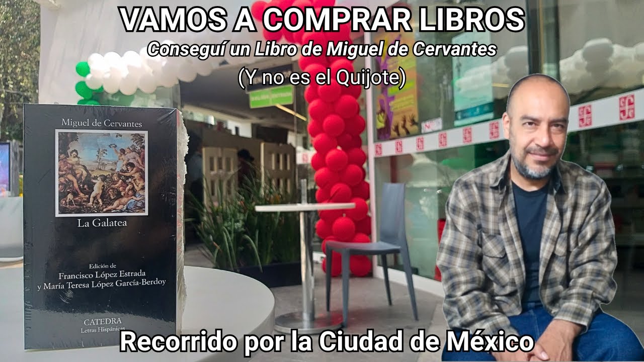 Vamos de Compras a la Librería / Conseguí el primer Libro escrito por Cervantes [y NO es el Quijote]