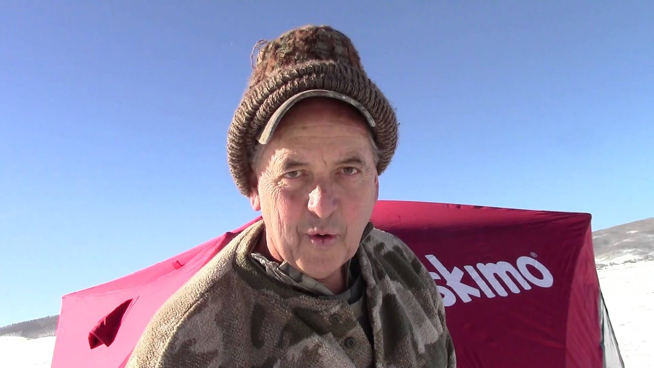 Eskimo Ice Fishing Tent Assembly and Set up
