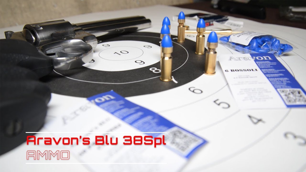 Aravon's Blu 38spl Munizioni Sportive Addestramento e Mantenimento Capacità Operative